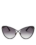 Tom Ford Women's Leila Cat Eye Sunglasses, 63mm