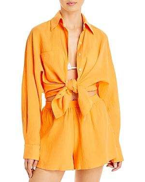 Charlie Holiday Mia Shirt Swim Cover-up