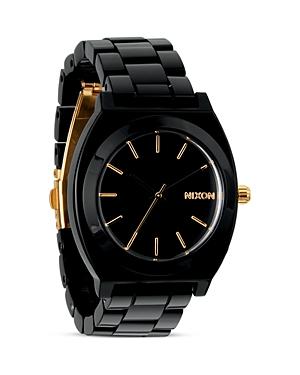 Nixon The Time Teller Acetate Watch, 37mm
