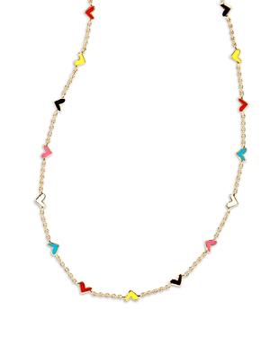 Kendra Scott Haven Heart Strand Necklace, 16