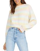 Bb Dakota X Steve Madden Crazy On You Rainbow Sweater