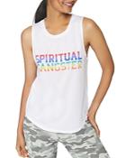 Spiritual Gangster Rainbow-logo Muscle Tank