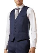 Ted Baker Franc Printed-back Suit Waistcoat
