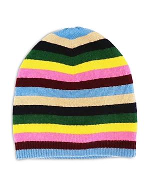 Kerri Rosenthal Sweet Stripe Cashmere Beanie