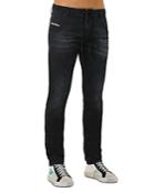 Diesel Krooley Y Ne Straight Slim Fit Jogg Jeans In Denim