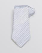 Armani Collezioni Heathered Diagonal Stripe Classic Tie