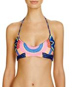 Mara Hoffman Starbasket Navy Reversible Bikini Top