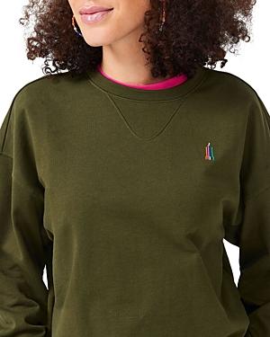 Terez X Ny Forever Cotton Crewneck Sweatshirt