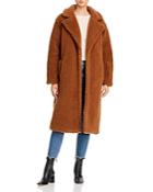 Bb Dakota Notch-lapel Teddy Coat