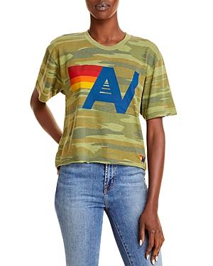Aviator Nation Logo Boyfriend Tee