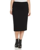 Eileen Fisher Plus System Knit Pencil Skirt