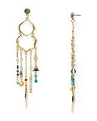 Aqua Esmerelda Chandelier Drop Earrings - 100% Exclusive