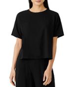 Eileen Fisher Short Sleeve Boxy Top