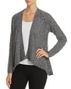 Eileen Fisher Angled-front Linen Cardigan