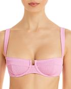 Charlie Holiday Zola Ribbed Underwire Bikini Top