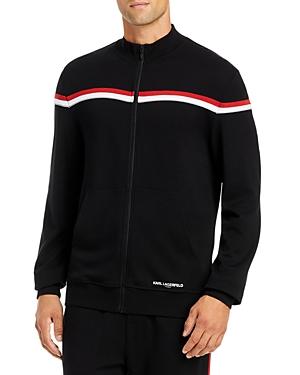 Karl Lagerfeld Paris Zip Front Track Jacket