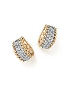 Diamond Beaded Earrings In 14k Yellow Gold, .75 Ct. T.w. - 100% Exclusive