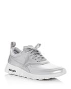 Nike Air Max Thea Metallic Lace Up Sneakers
