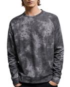 John Varvatos Star Mulberry Regular Fit Cloud Dye Sweatshirt