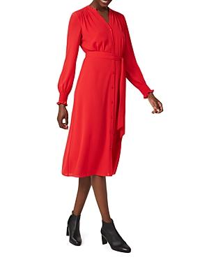 Hobbs London Violet Belted Midi Dress
