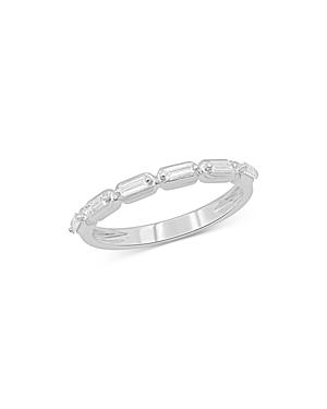 Bloomingdale's Diamond Baguette Band In 14k White Gold, 0.25 Ct. T.w. - 100% Exclusive