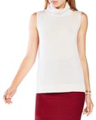 Bcbgmaxazria Kalis Turtleneck Cutout Top