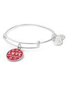 Alex And Ani Love Is All You Need Expandable Wire Bangle