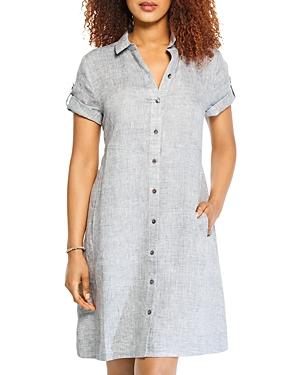 Nic And Zoe Linen Shirt Dress