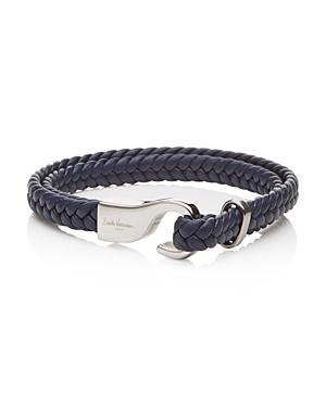 Babette Wasserman Marine Woven Leather Bracelet