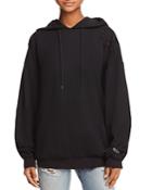 Honey Punch Oversized Distressed Hooded Sweatshirt - 100% Exclusive