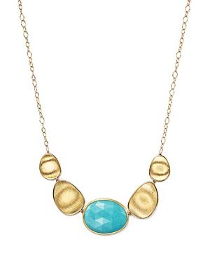 Marco Bicego 18k Yellow Gold Turquoise Necklace, 16.5 - 100% Exclusive