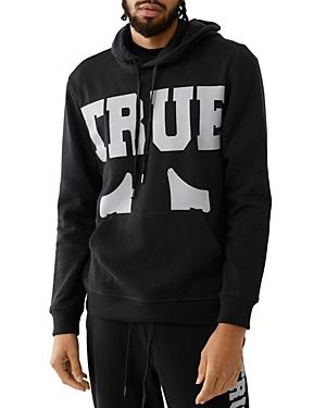 True Religion Cotton Blend Logo Print Hoodie