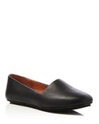 Kenneth Cole Jayden Tumbled Leather Flats