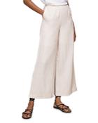 Whistles Nina Wide Leg Linen Trousers