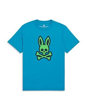 Psycho Bunny Jordan Pima Cotton Mesh Logo Graphic Tee