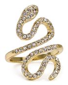 Aqua Sienna Pave Snake Ring - 100% Exclusive