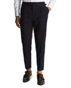 Reiss Nether Slim Fit Pleated Trousers