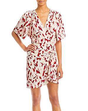Iro Carta Printed V Neck Dress