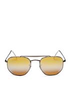 Ray-ban Unisex Marshal Mirrored Hexagonal Sunglasses, 54mm
