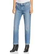 Frame Le Studded Straight-leg Jeans In Anstee