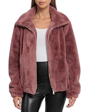 Bagatelle Faux Fur Bomber Jacket