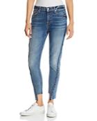 7 For All Mankind High Waist Skinny Ankle Jeans In Canyon Ranch
