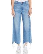 Dl1961 Hepburn Wide-leg Jeans In Slate