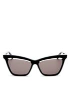 Mcq Alexander Mcqueen Women's Iconic Cat Eye Sunglasses, 55mm