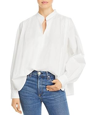 Rag & Bone Carly Band Collar Top