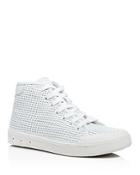 Rag & Bone Perforated High Top Lace Up Sneakers