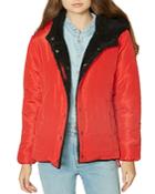 Sanctuary Reversible Faux-fur & Quilted Jacket