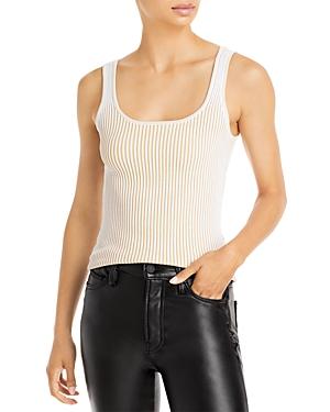Anine Bing Josie Ribbed Tank Top
