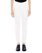Sandro Terrence High-rise Jeans In White