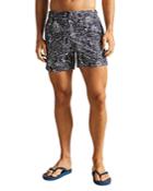 Ted Baker Ramsgat Character Print Regular Fit Swim Trunks